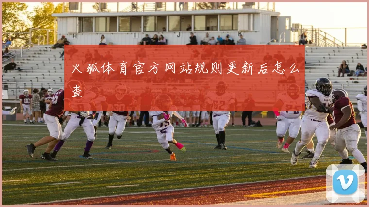 火狐体育官方网站规则更新后怎么查